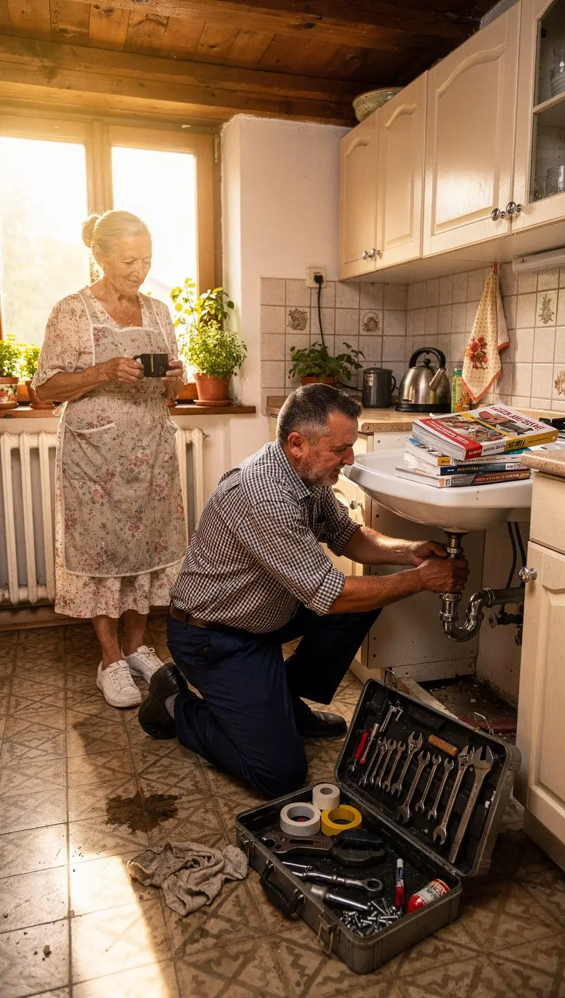 Fafaragás közben készült fotó, ahol különböző fatípust használó ember látható.